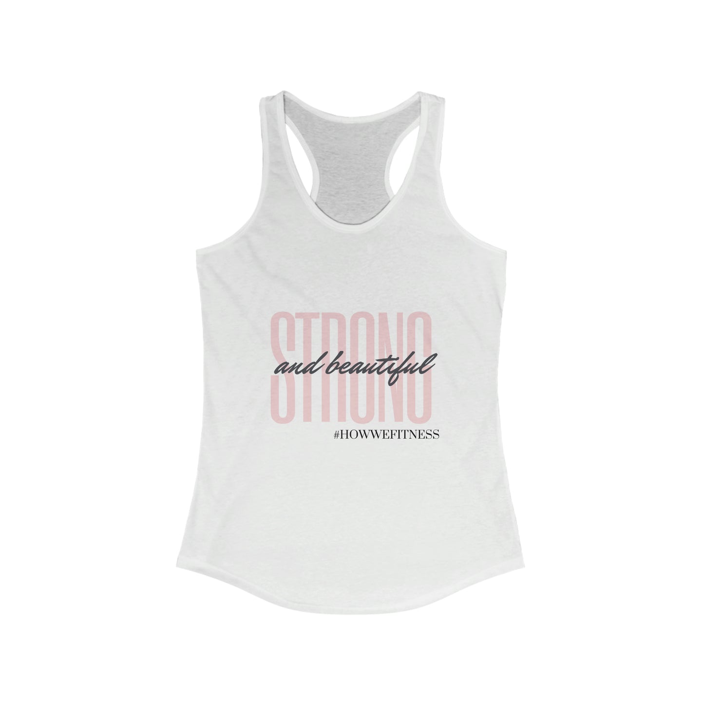 Women's Racerback Tank - Strong & Beautiful